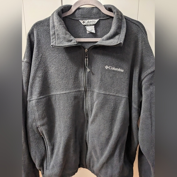 COLUMBIA, Steens Mountain, Full-Zip Fleece Jacket. Charcoal. Size XXL. - Picture 2 of 9
